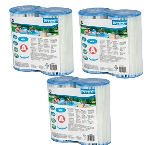 Intex - 6 filtri a Cartuccia “A”