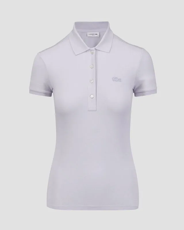 Jasnoniebieskie polo damskie Lacoste PF5462 pf5462-j2g
