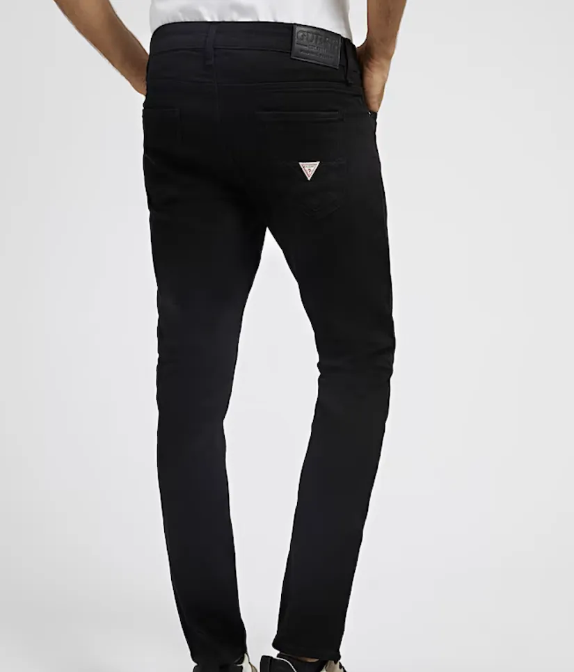Jeans Guess Uomo Nero skinny M2YAN1D4Q51-2CRB
