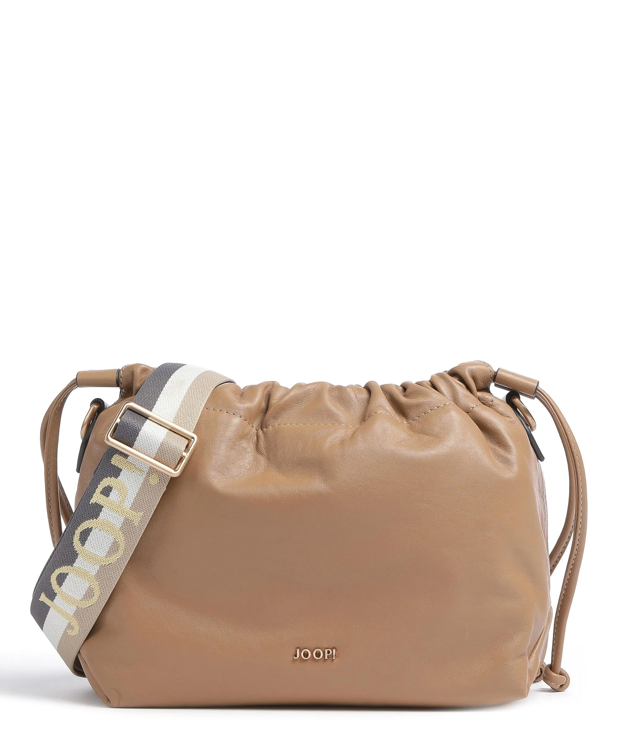  JOOP! Brezza Ira Borsa a secchiello pelle di vacchetta grana marrone chiaro  