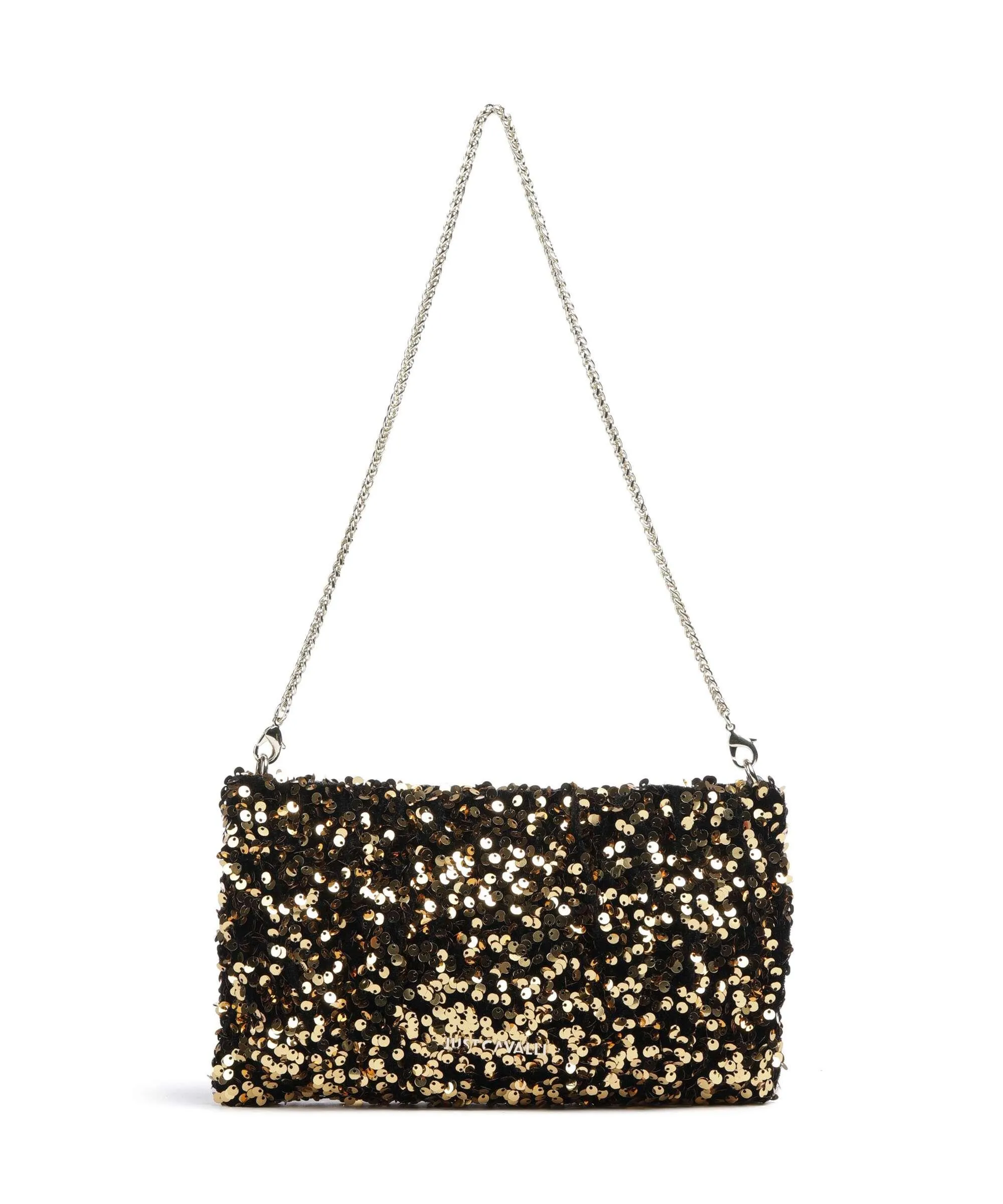 Just Cavalli Party Capsule Style 1 Borsa a spalla tissu oro/nero  