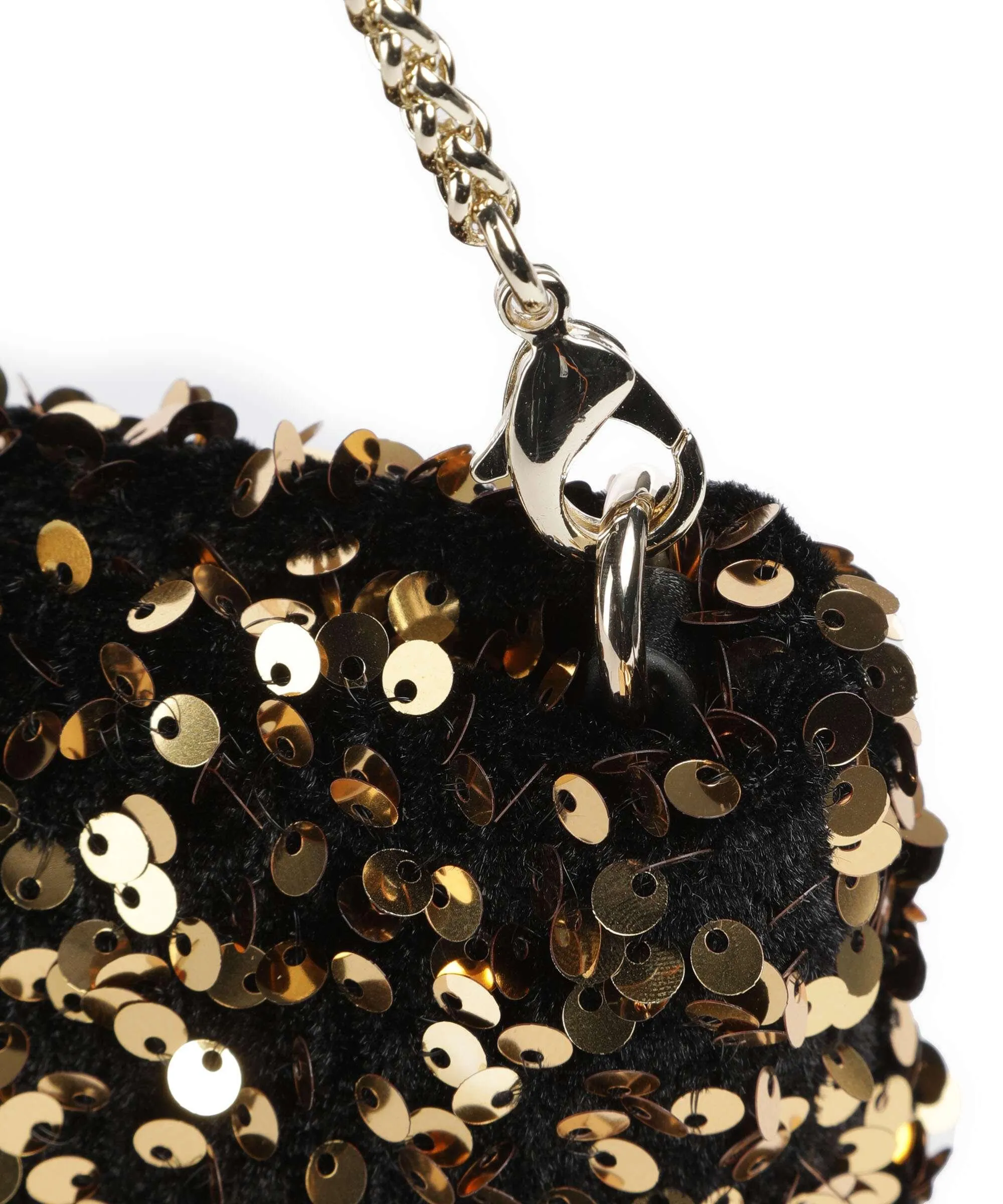  Just Cavalli Party Capsule Style 1 Borsa a spalla tissu oro/nero  