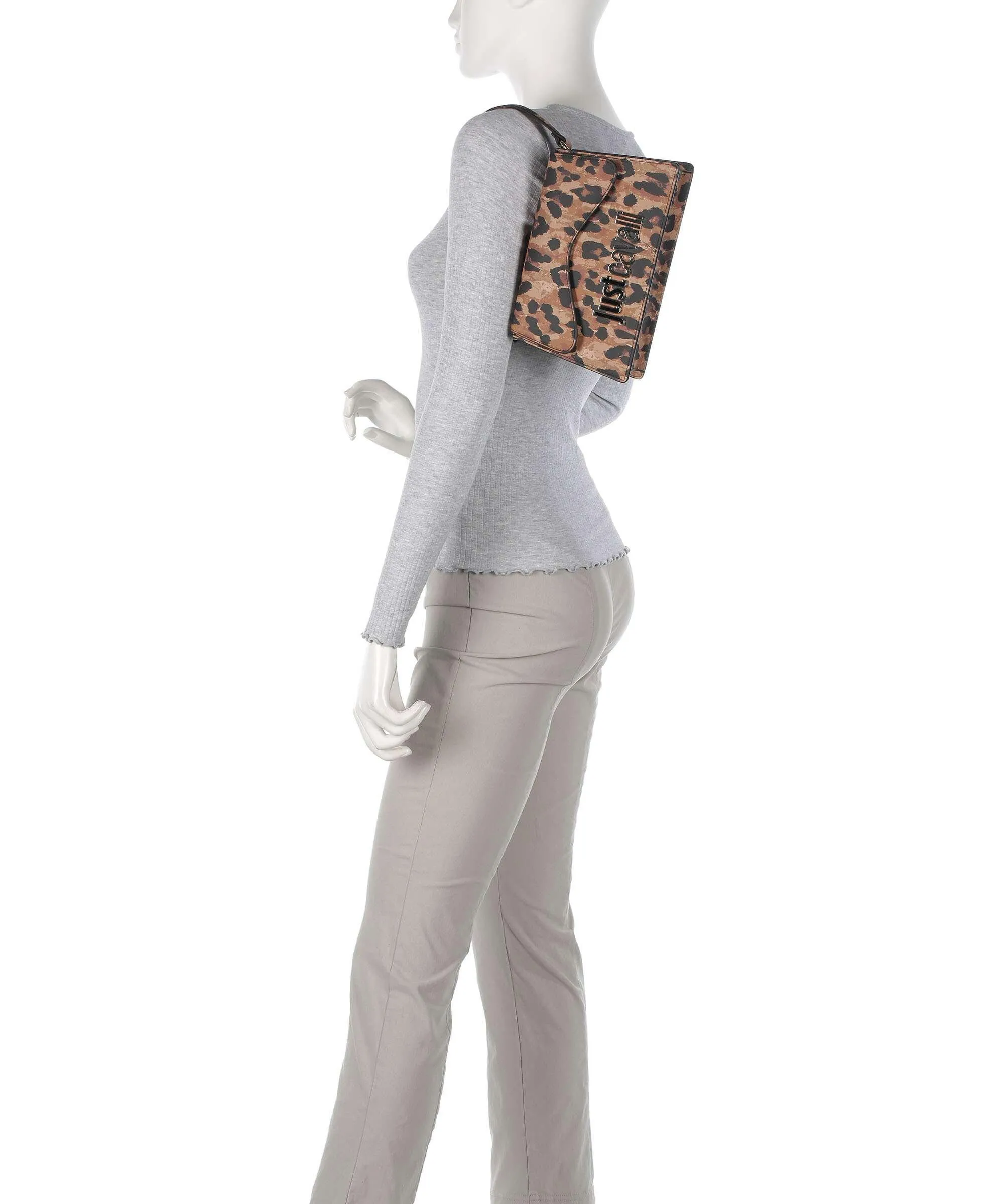  Just Cavalli Range B Style 4 Borsa a spalla pelle sintetica multicolore  