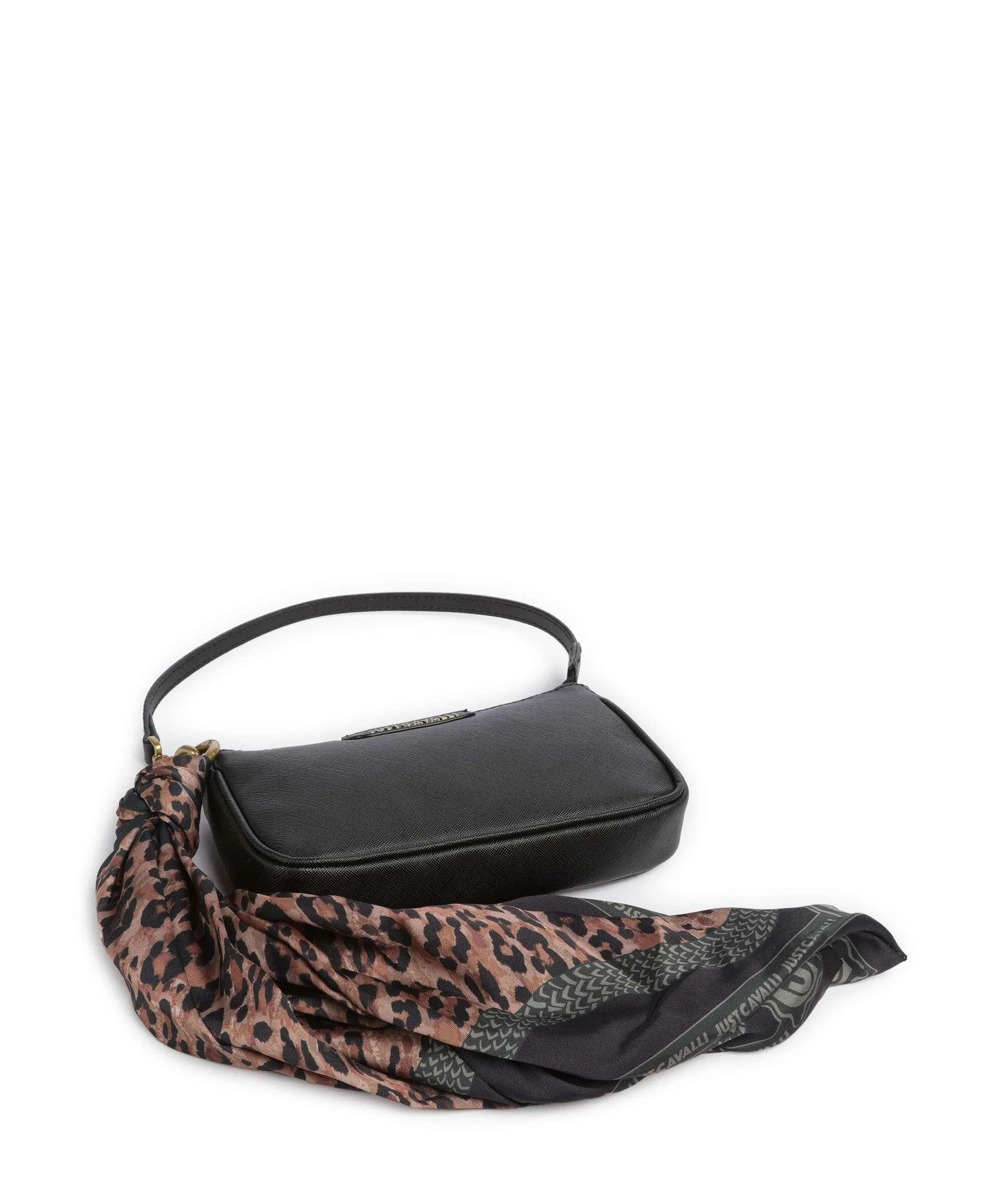  Just Cavalli Range I Style 5 Borsa a spalla pelle sintetica nero  