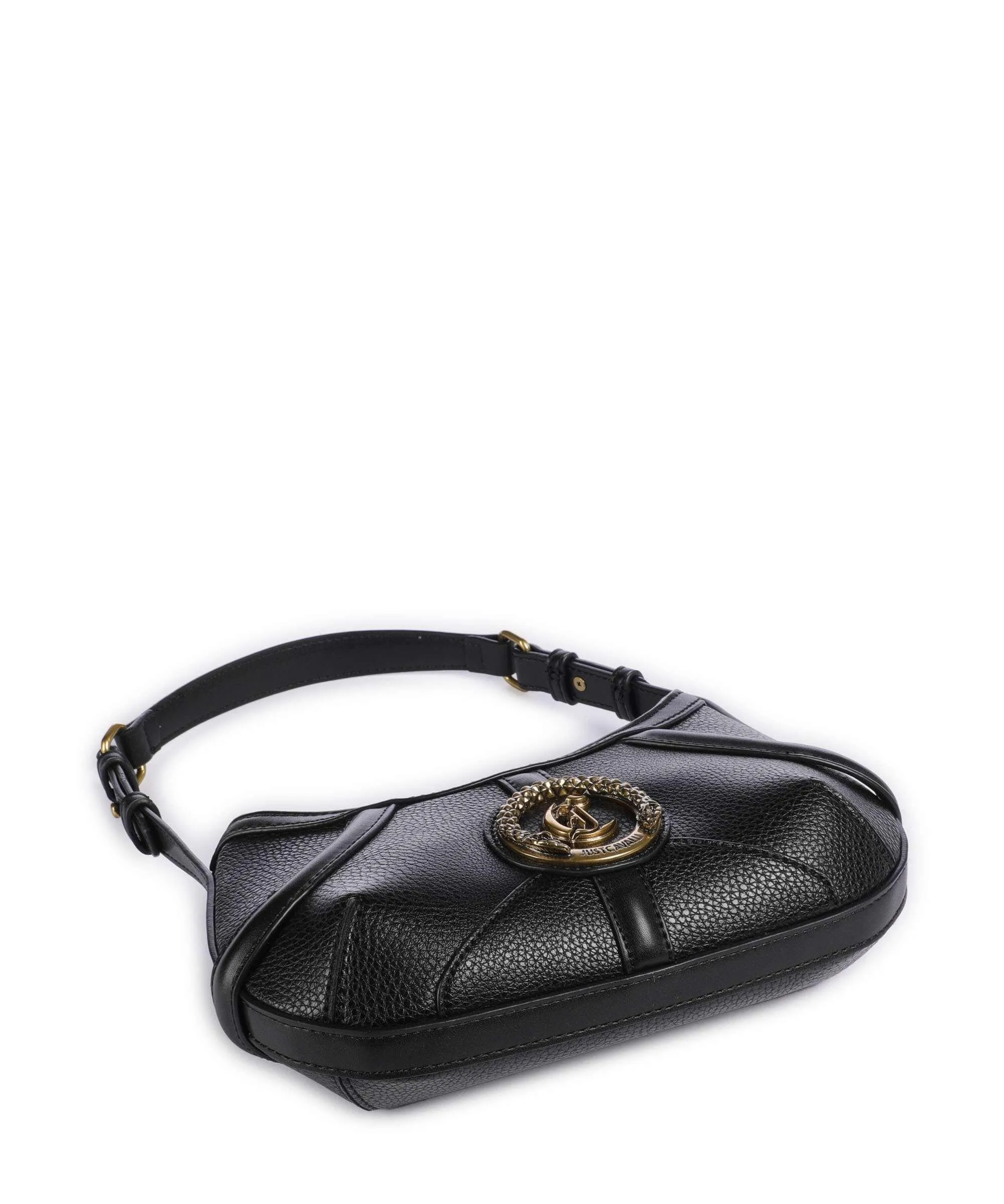  Just Cavalli Range M Style 2 Borsa a spalla pelle sintetica nero  