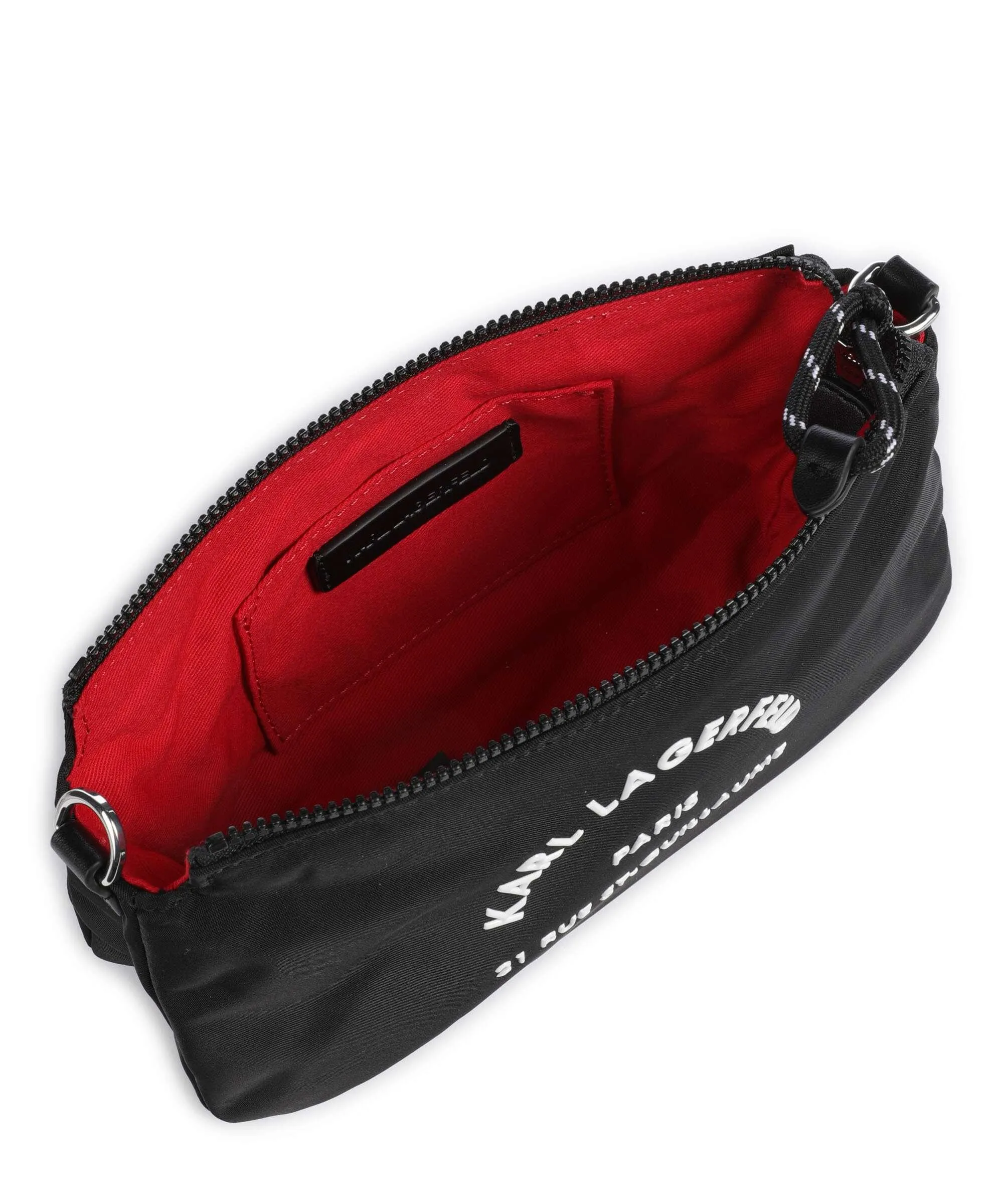  Karl Lagerfeld K/Rue St Guillaume Borsa a tracolla poliammide riciclato nero  