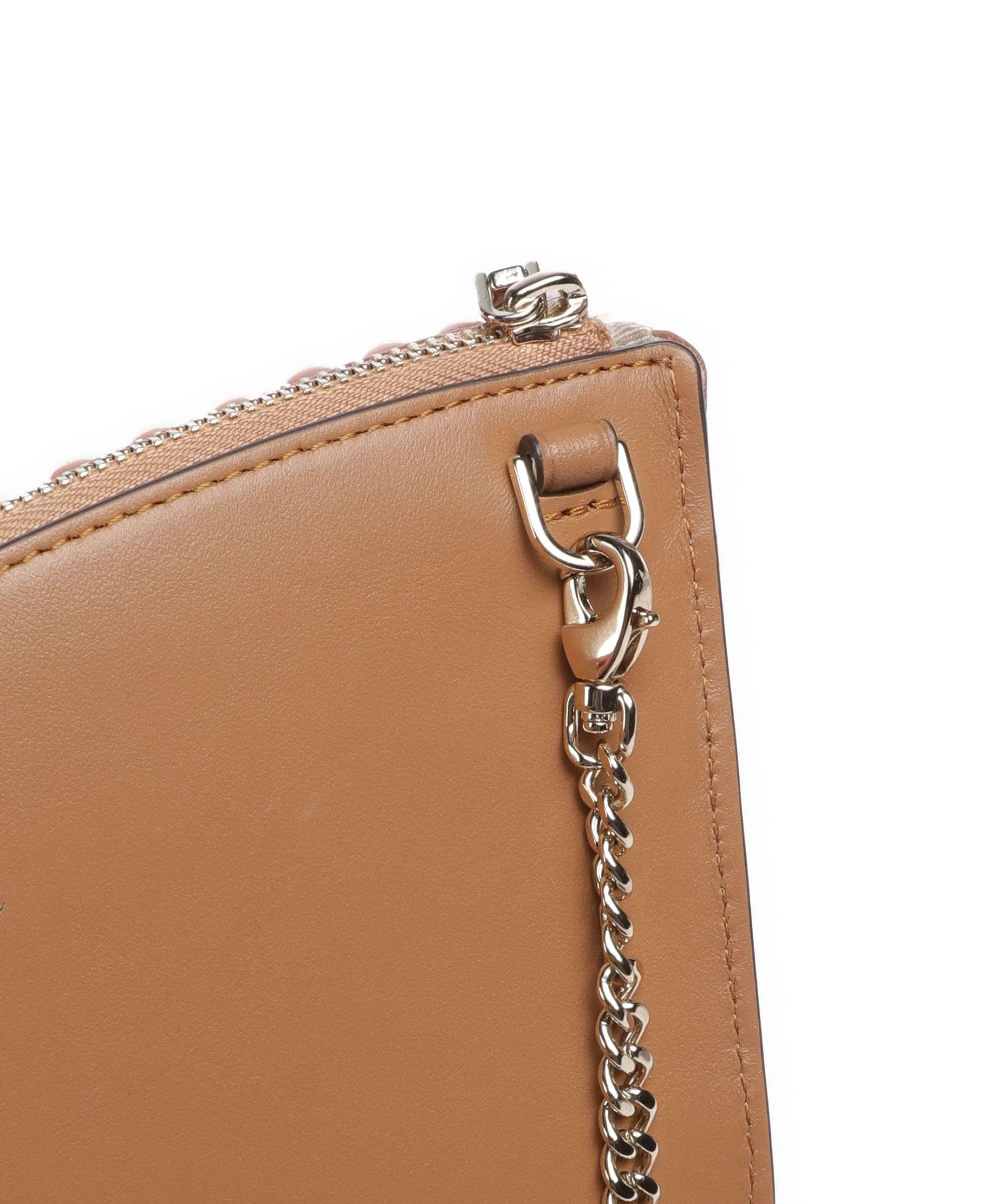  Kate Spade New York Slice Borsa a tracolla tissu, pelle di vacchetta finemente grana beige/marrone  