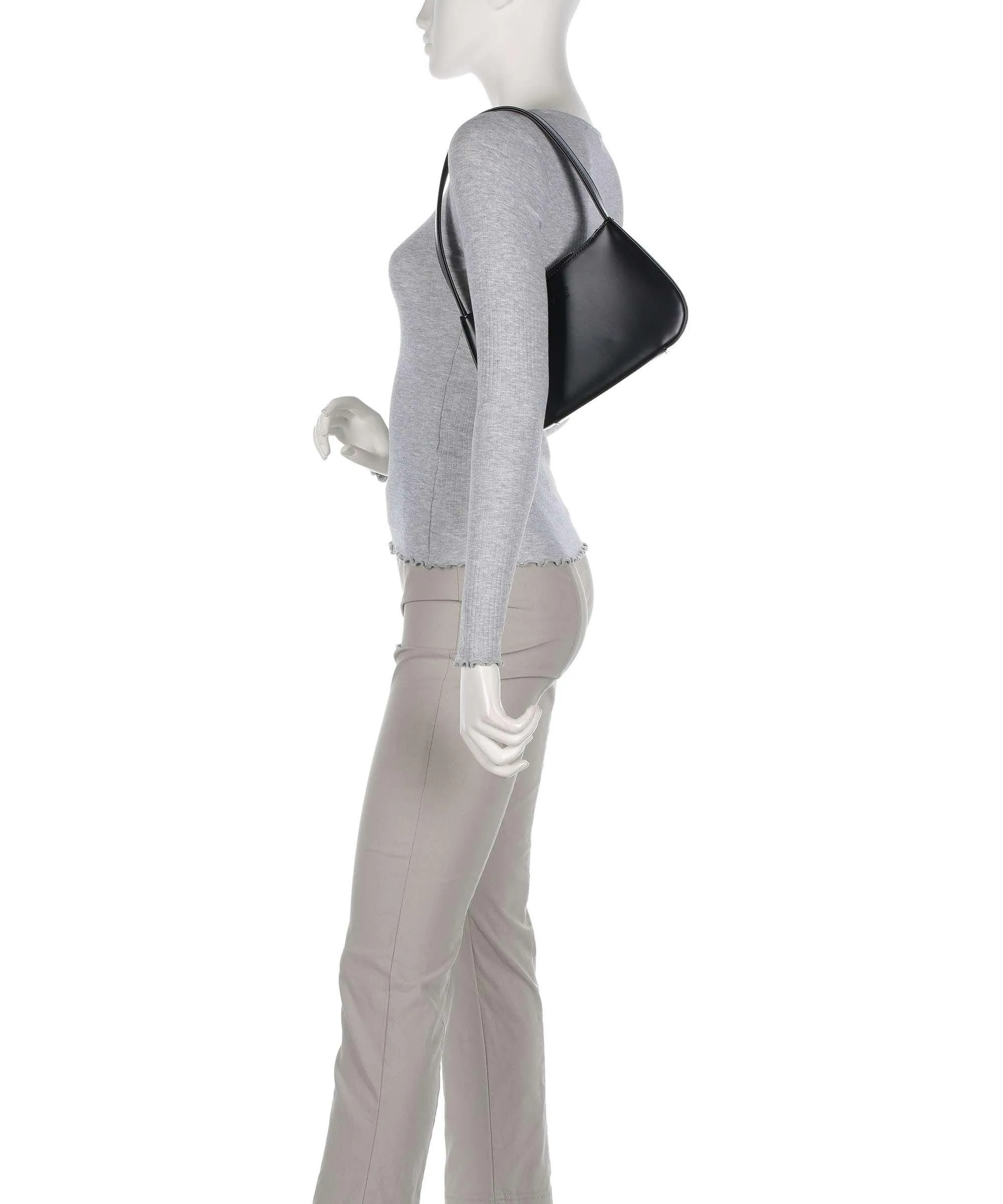  Kazar Tilda Mini Borsa a spalla pelle nero  