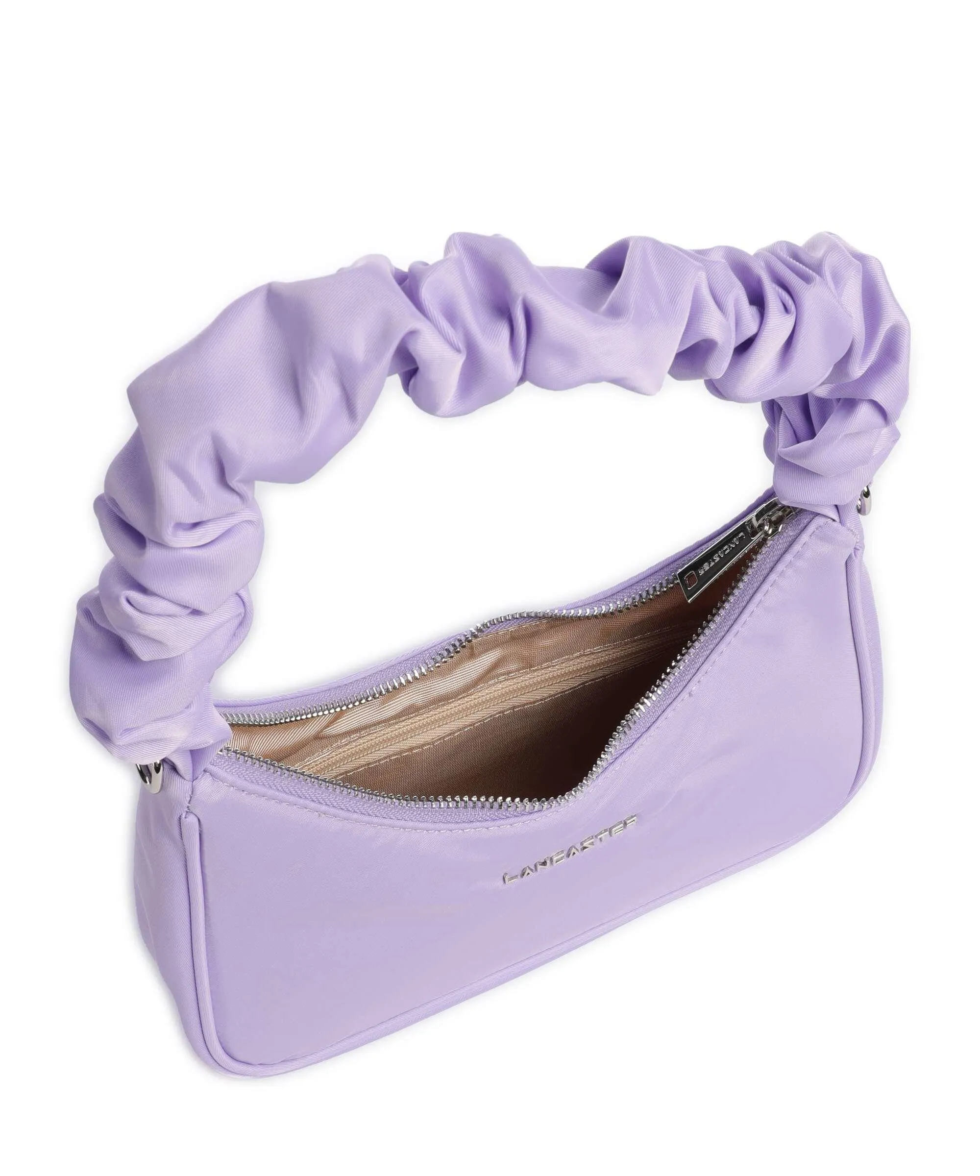  Lancaster Basic Chouchou Borsa a spalla nylon viola  