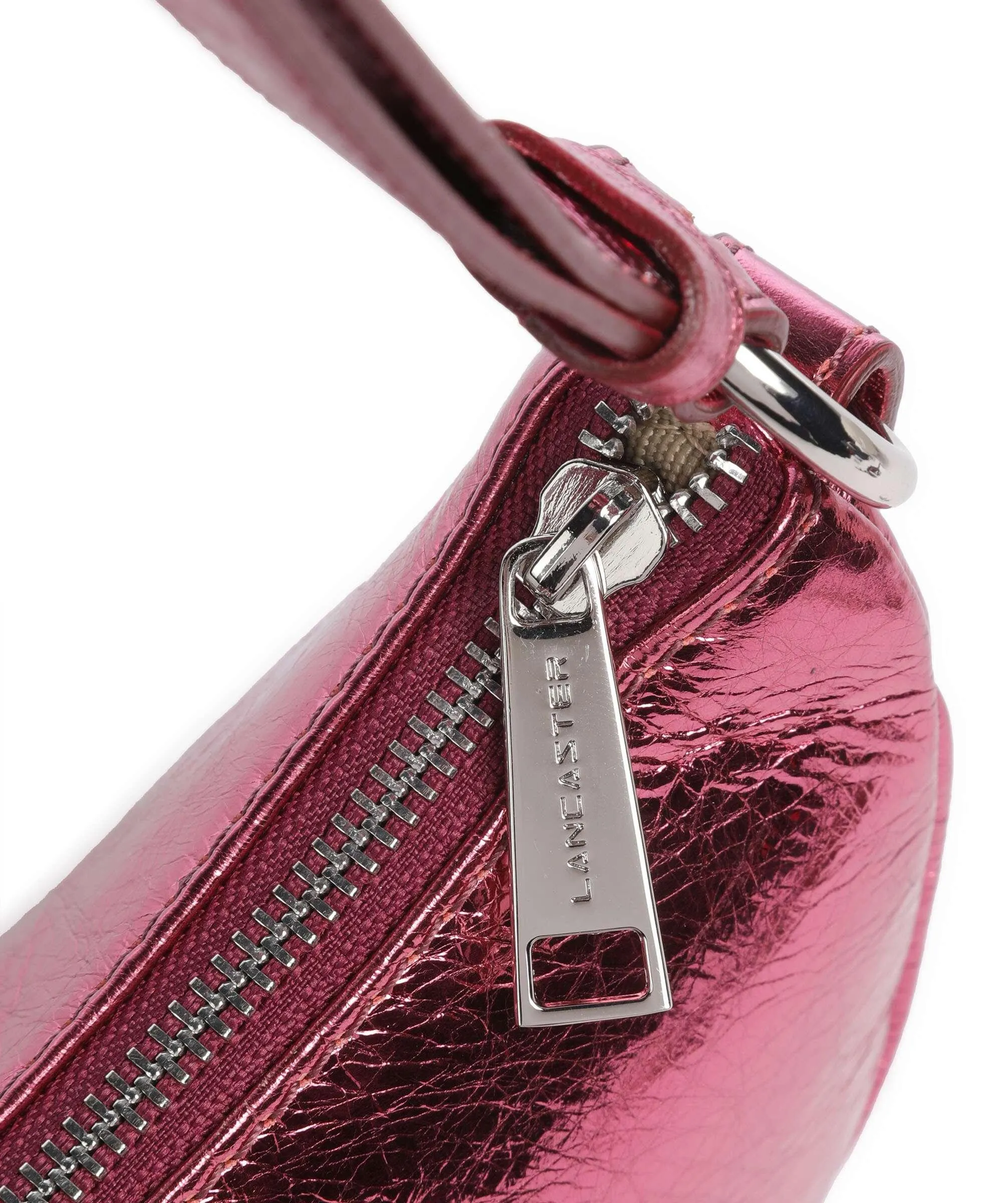  Lancaster Firenze Fashion Borsa a spalla pelle di vacchetta grana pink  