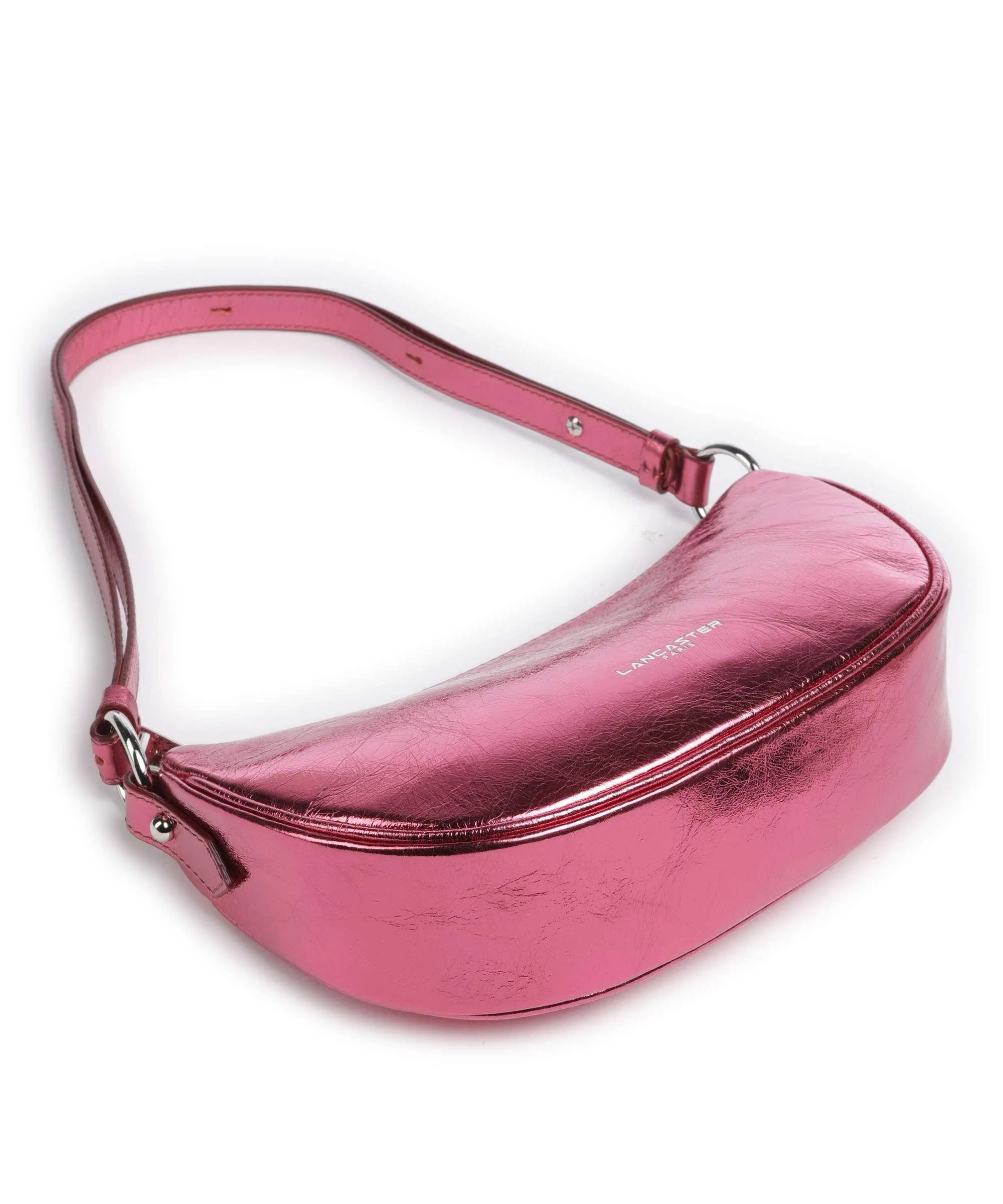  Lancaster Firenze Fashion Borsa a spalla pelle di vacchetta grana pink  