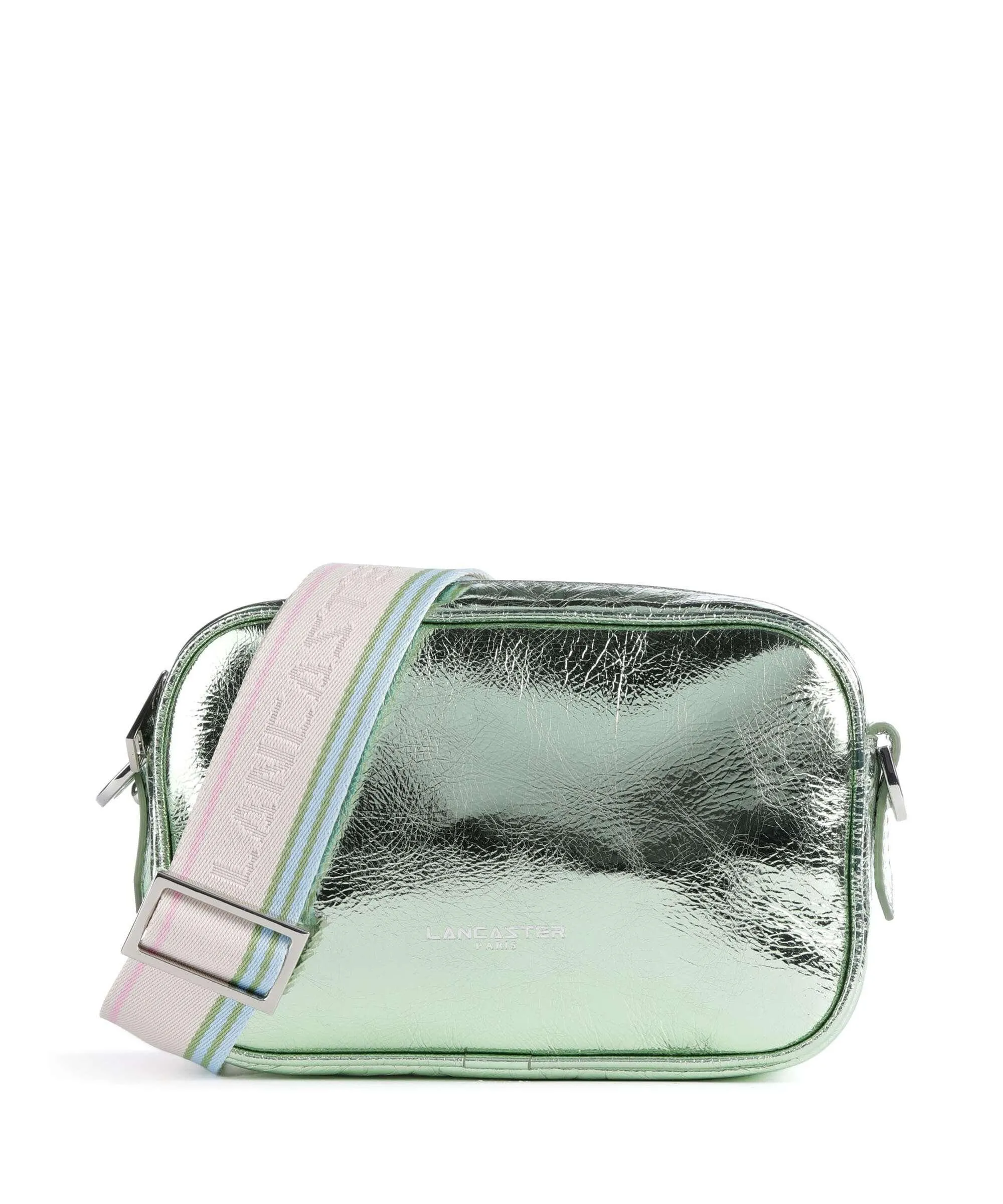  Lancaster Firenze Fashion Borsa a tracolla pelle di vacchetta finemente grana verde  