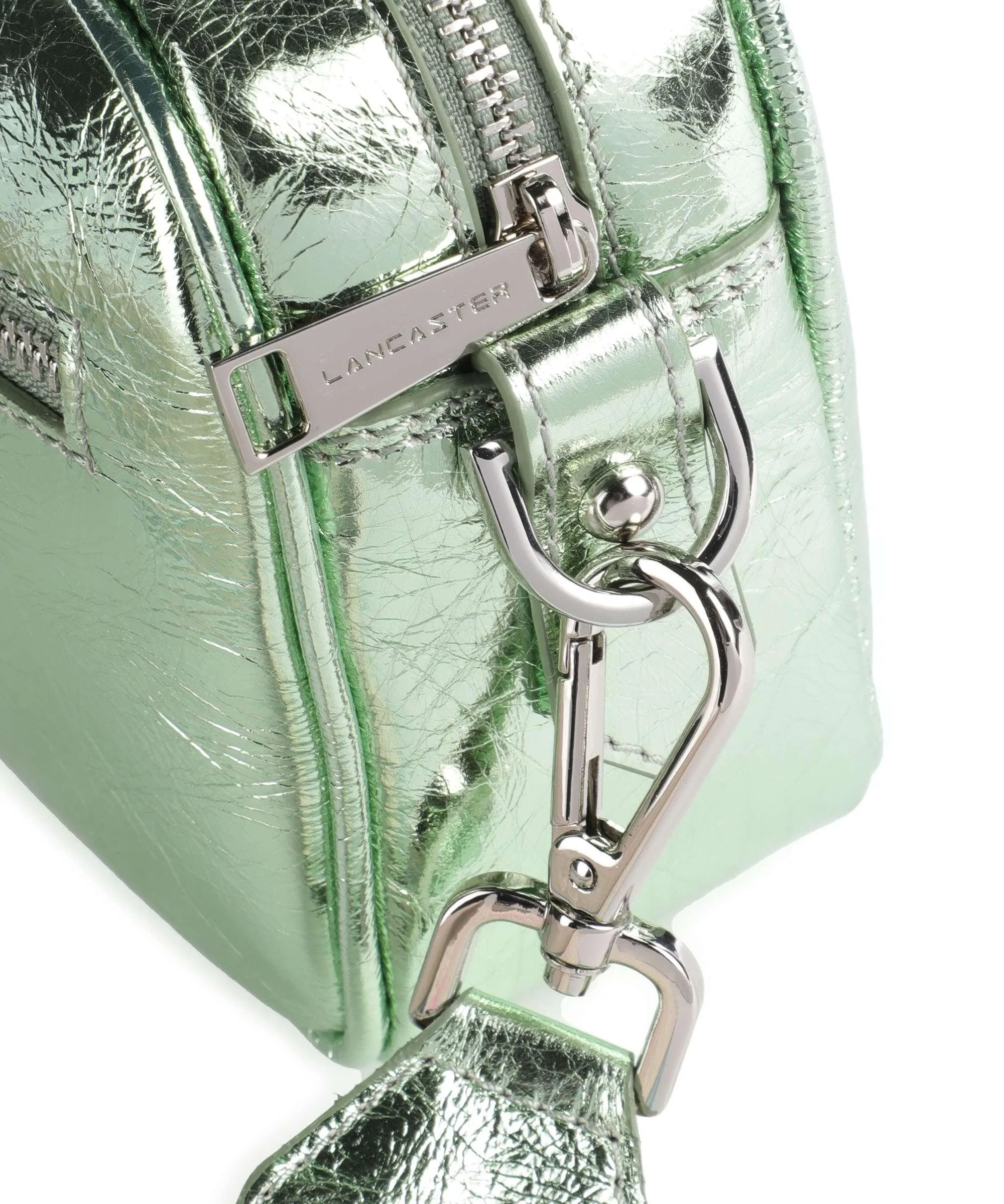  Lancaster Firenze Fashion Borsa a tracolla pelle di vacchetta finemente grana verde  
