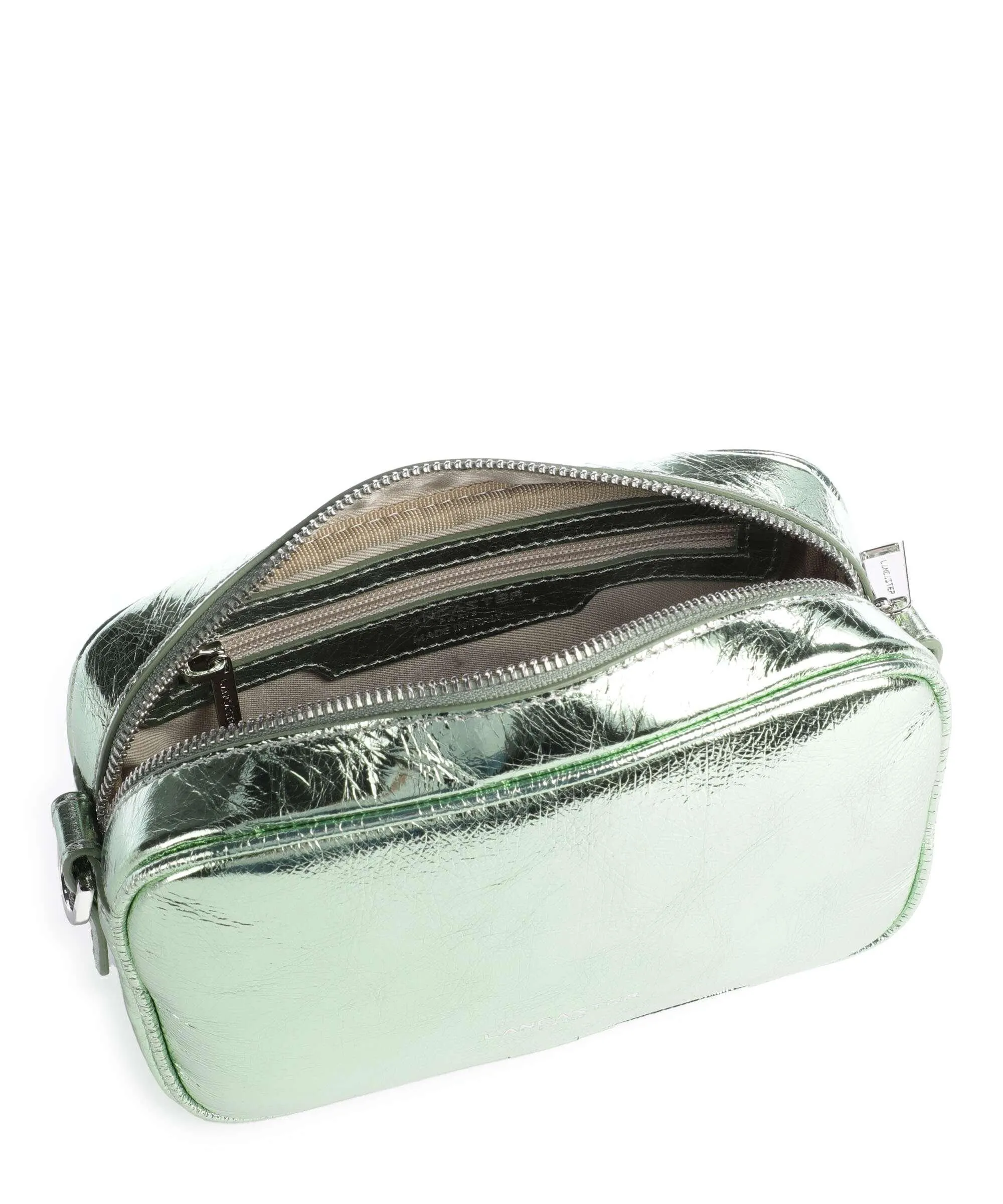  Lancaster Firenze Fashion Borsa a tracolla pelle di vacchetta finemente grana verde  