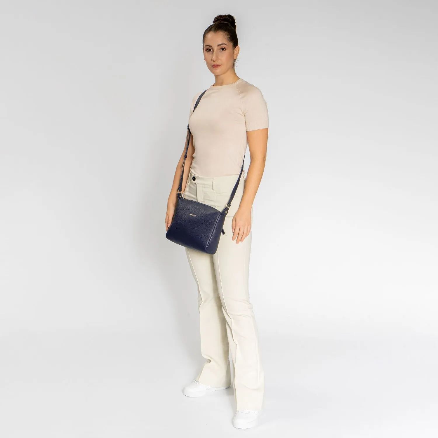 Lazarotti Bologna Leather Borsa a tracolla Pelle 25 cm