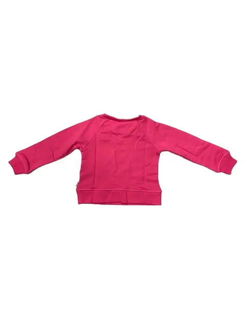 Levi's Kids Girls' Lightweight Crewneck Sweatshirt Poster Logo 4EF955 A5F raspberry sorbet