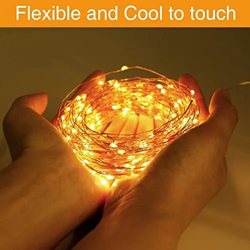 litogo [4 Pacchi] Catena Luminosa Esterno Solare, 56m 480 LED Luci Solari Esterno 8 Modalità Impermeabili Filo di Rame Luci Luci