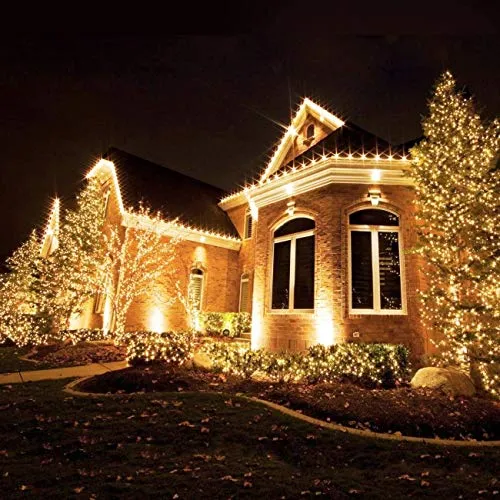 litogo [4 Pacchi] Catena Luminosa Esterno Solare, 56m 480 LED Luci Solari Esterno 8 Modalità Impermeabili Filo di Rame Luci Luci