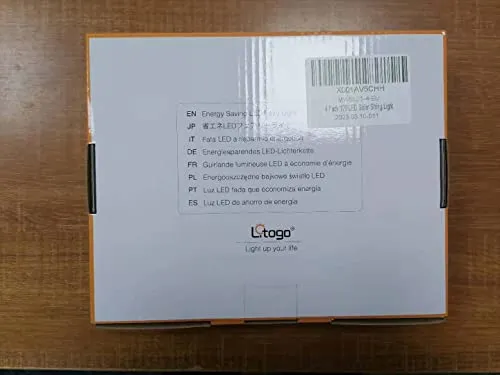 litogo [4 Pacchi] Catena Luminosa Esterno Solare, 56m 480 LED Luci Solari Esterno 8 Modalità Impermeabili Filo di Rame Luci Luci
