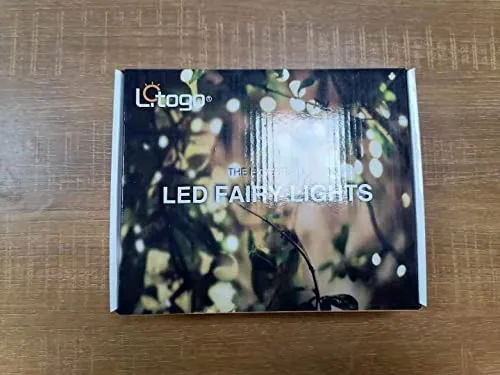 litogo [4 Pacchi] Catena Luminosa Esterno Solare, 56m 480 LED Luci Solari Esterno 8 Modalità Impermeabili Filo di Rame Luci Luci