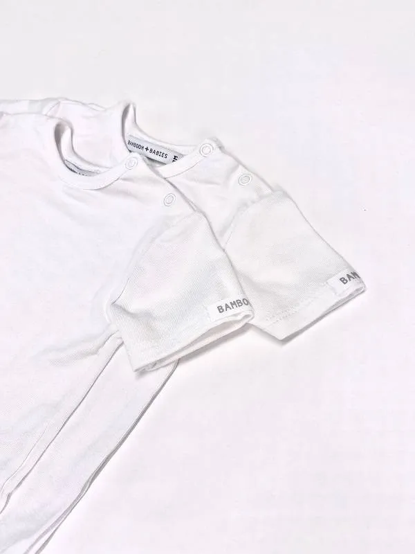 Maglietta Basic Maniche Corte - White  - 2 pc - BIANCO 01