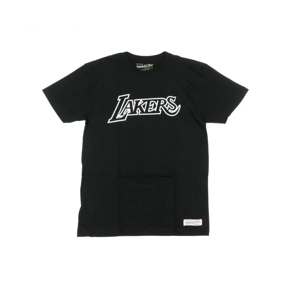 MAGLIETTA BLACK WHITE TEE LOSLAK BLACK/WHITE