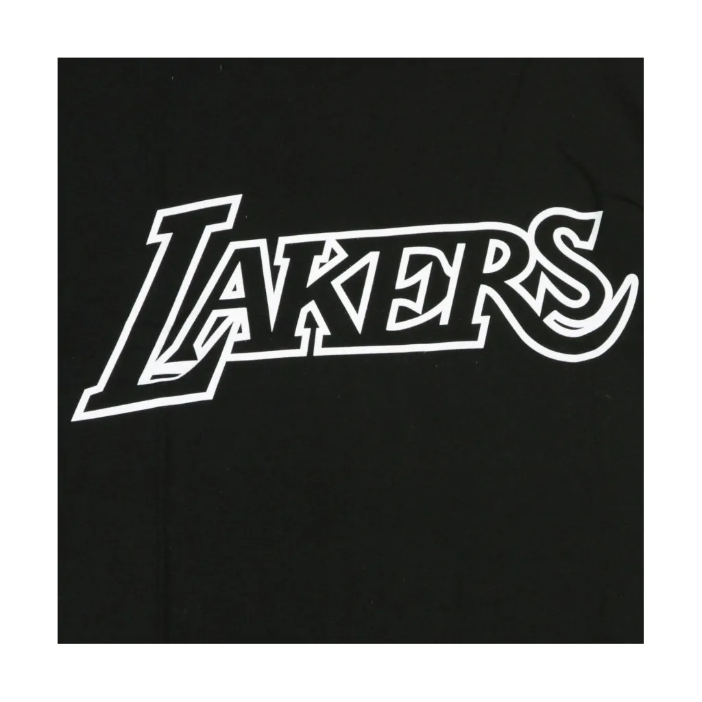 MAGLIETTA BLACK WHITE TEE LOSLAK BLACK/WHITE