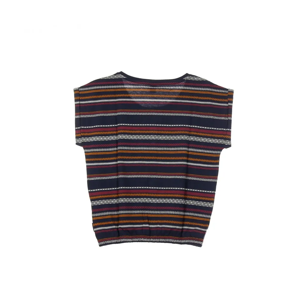 MAGLIETTA CORTA CAIPINI CROP TEE NAVY