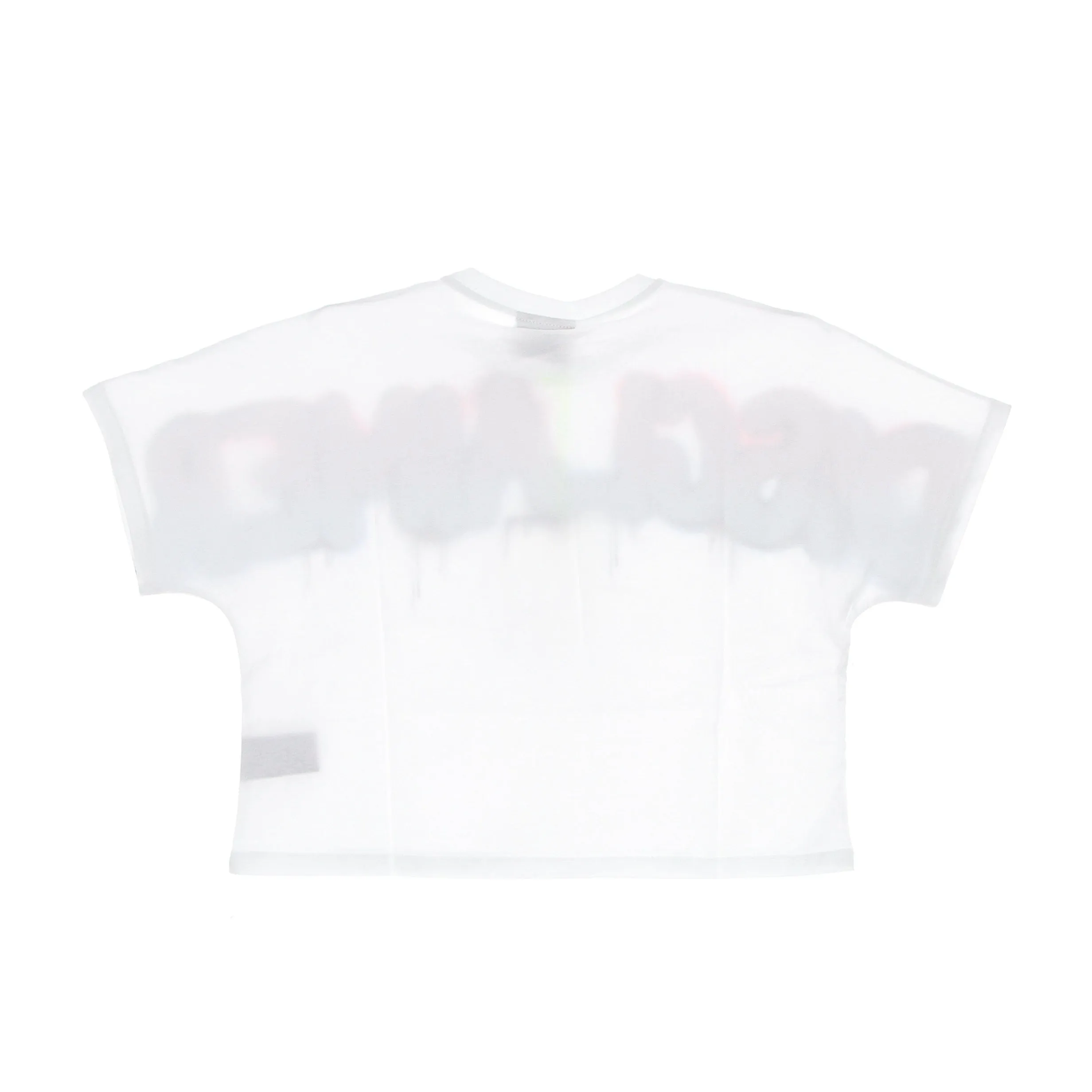Maglietta Corta Donna Big Logo Tee White