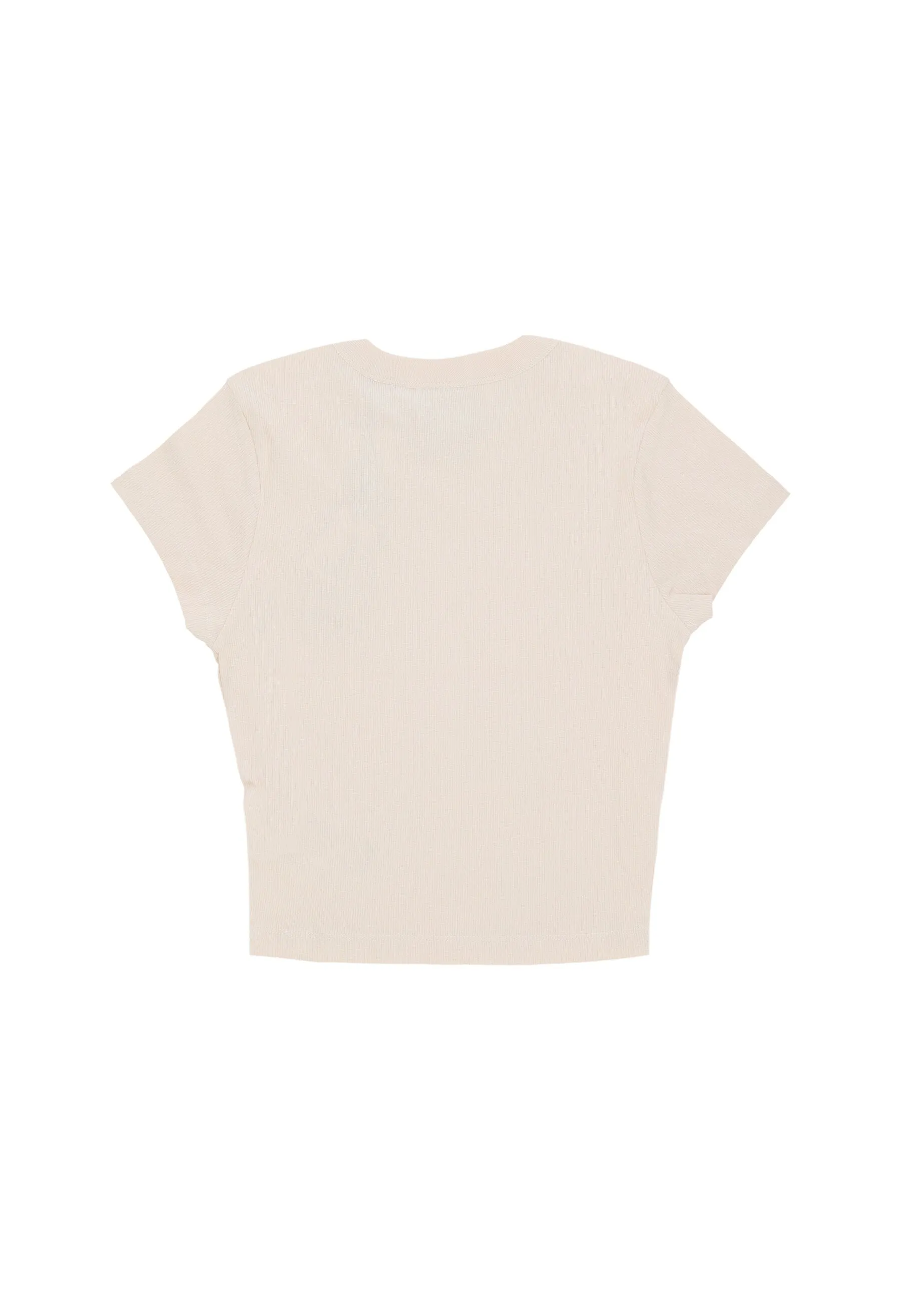 Maglietta Corta Donna W Yarnhill Tee Parchment
