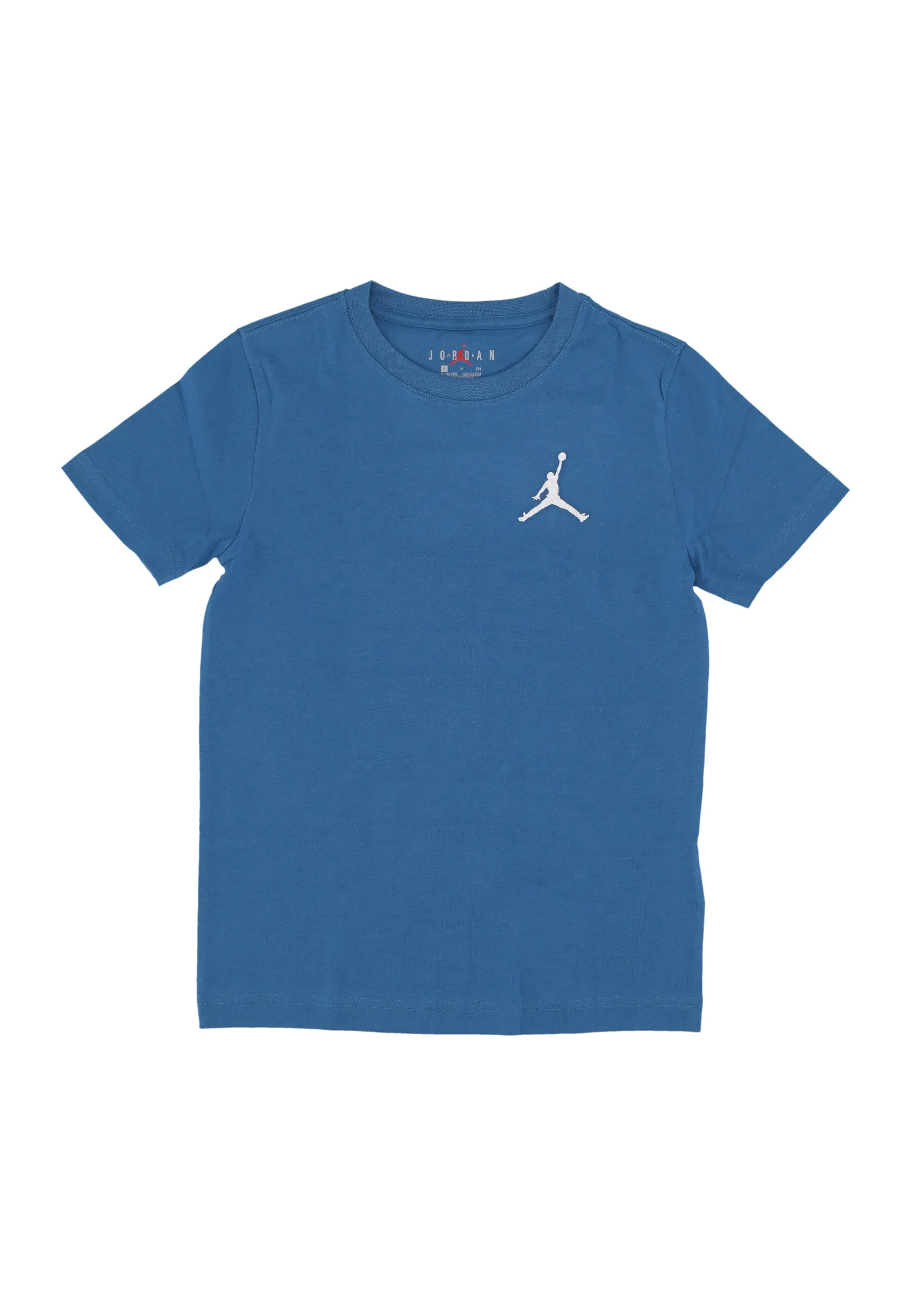 Maglietta Ragazzo Jumpman Air Emb Tee Industrial Blue