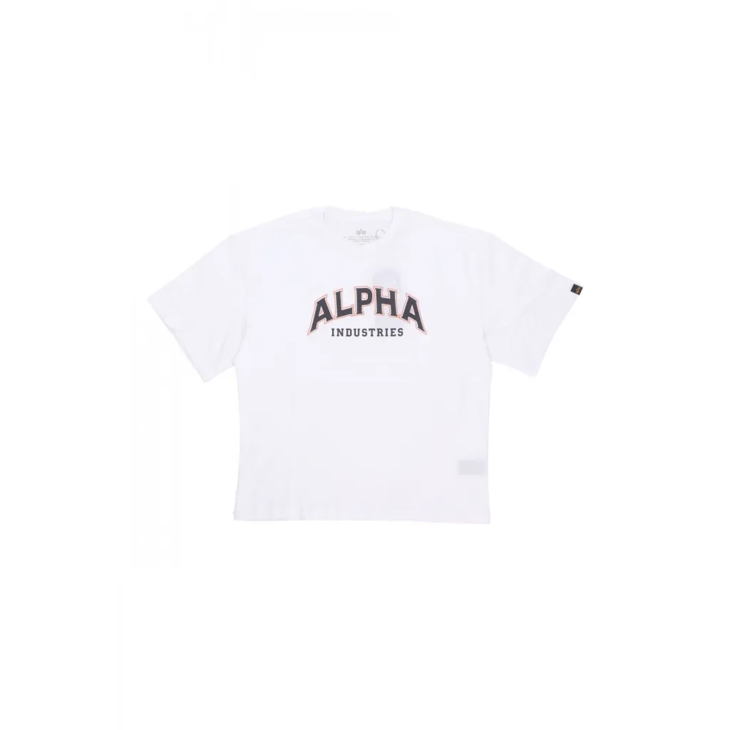 maglietta uomo college tee WHITE