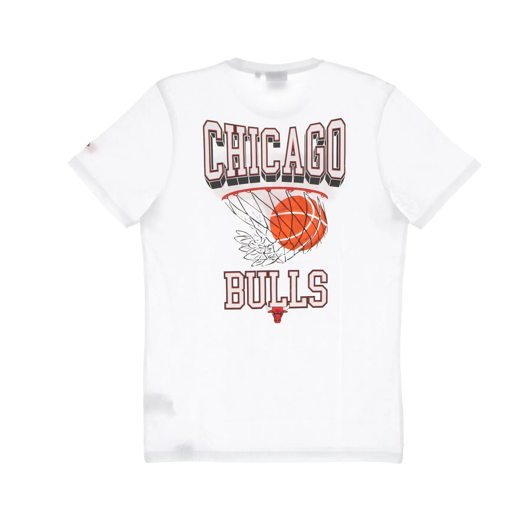 Maglietta Uomo Nba Basketball Hoop Graphic Tee Chibul White