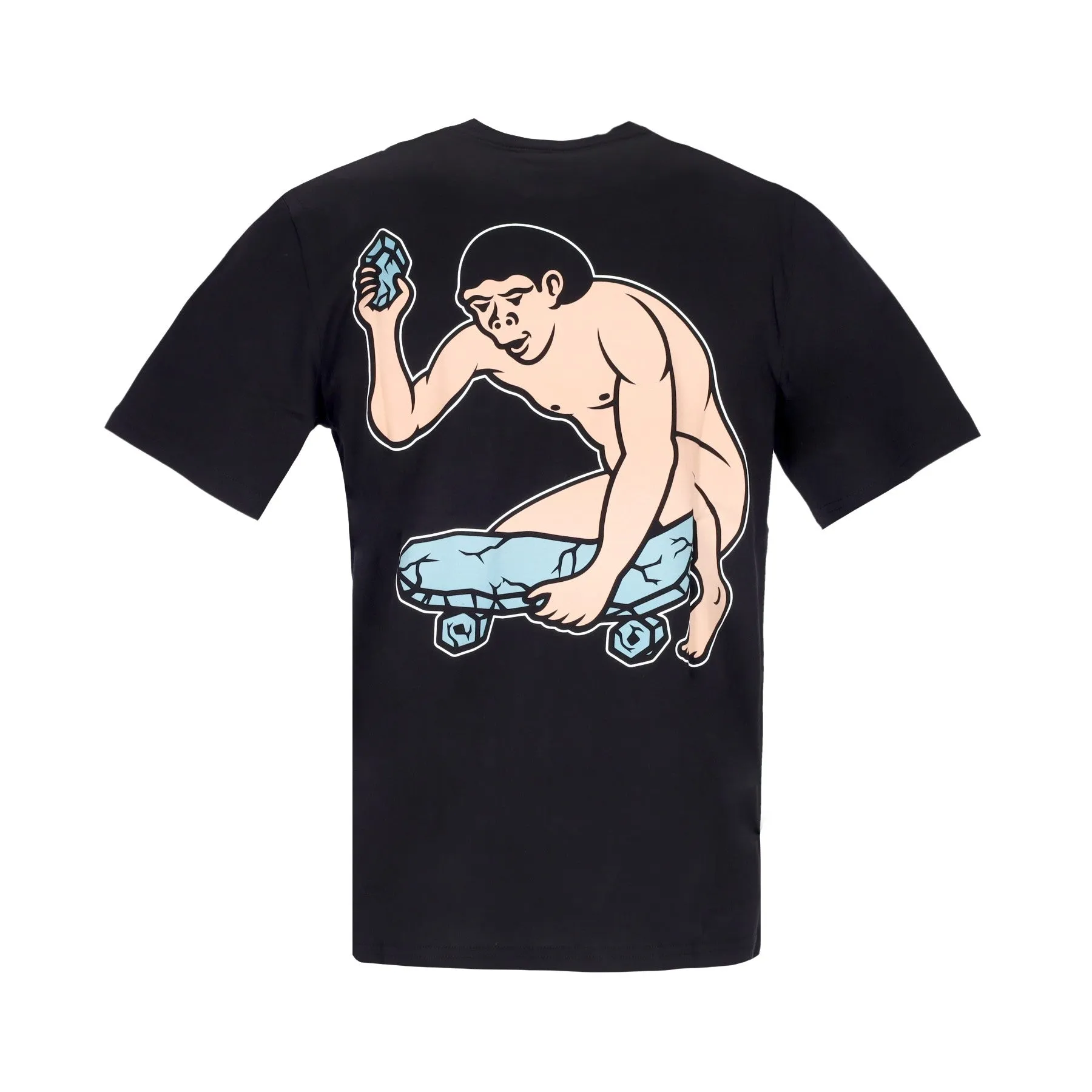 Maglietta Uomo Neandertruck Pocket Tee Black