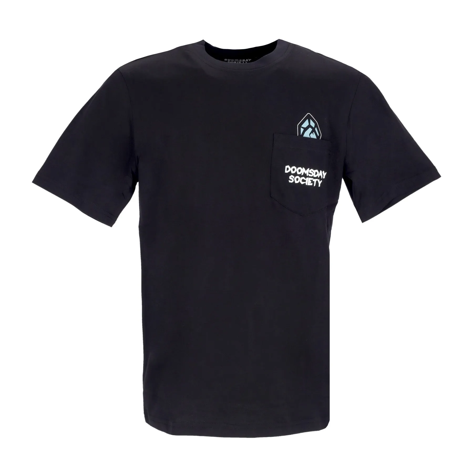 Maglietta Uomo Neandertruck Pocket Tee Black