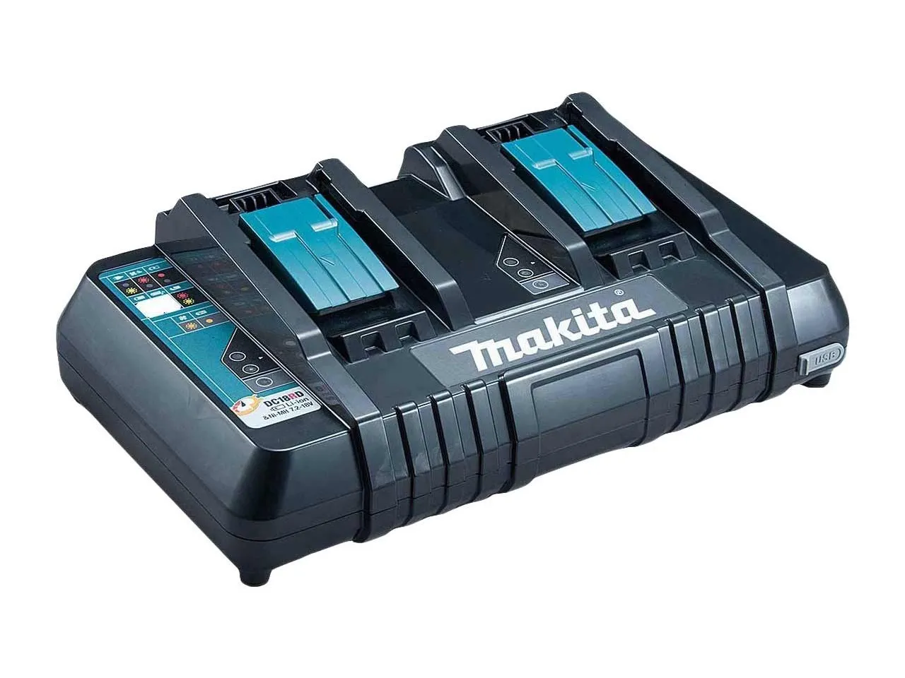 Makita ENERGY KIT 2 X 18V + CARICATORE DOPPIO 197629-2 BATTERIE 2 PZ 5.0AH