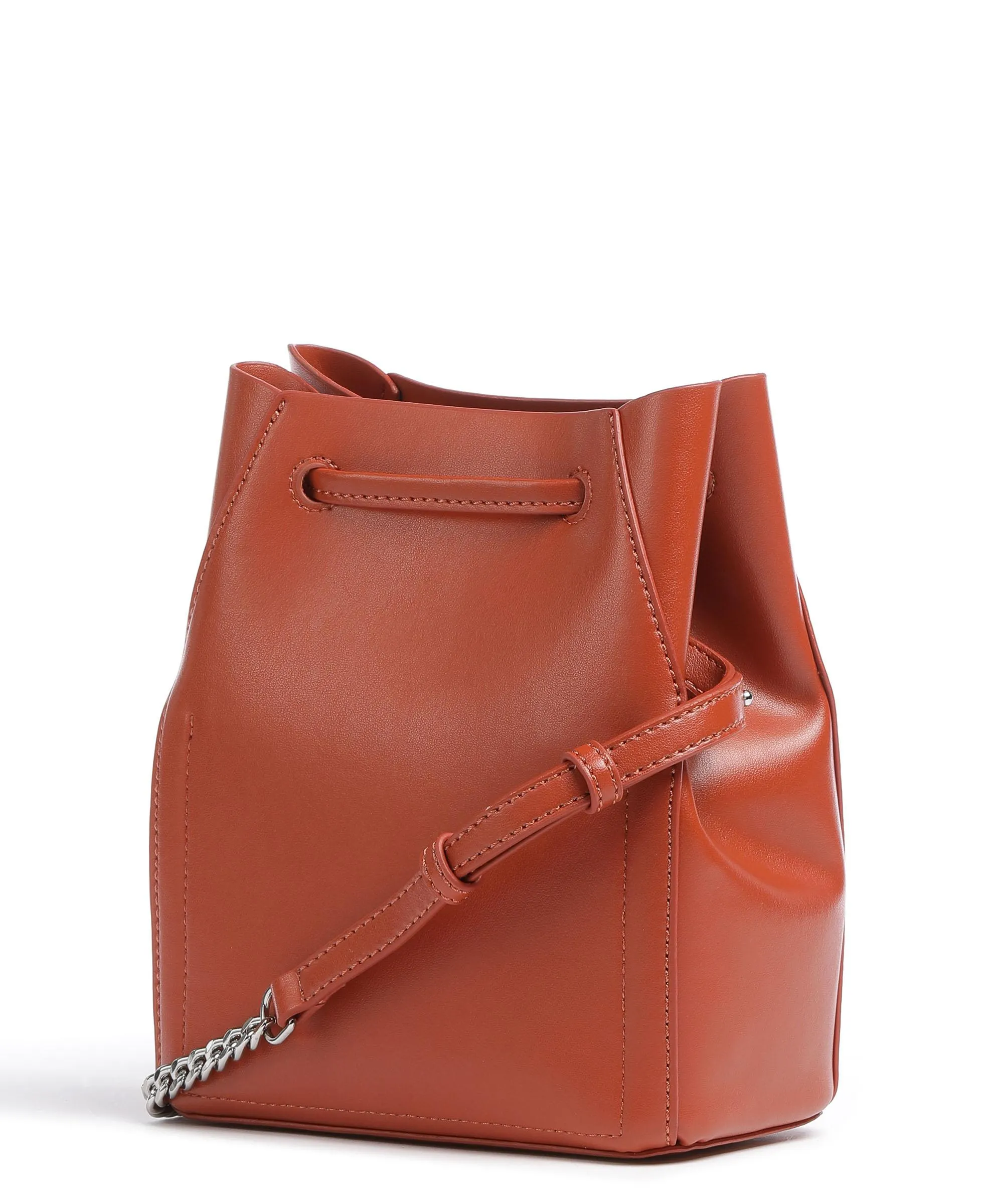  Matt & Nat Studio 901 Grace Borsa a secchiello pelle di mela marrone rosso  