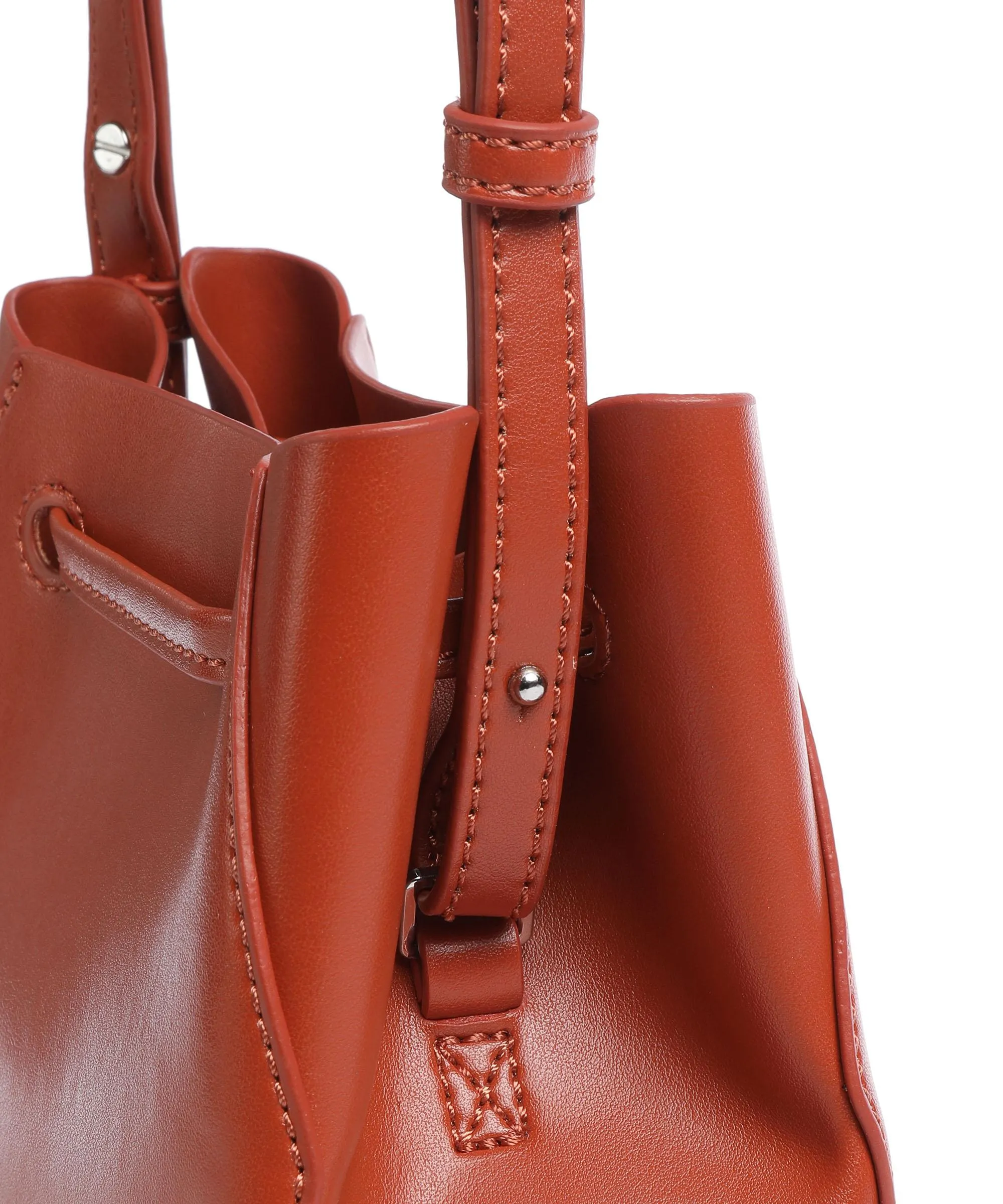  Matt & Nat Studio 901 Grace Borsa a secchiello pelle di mela marrone rosso  