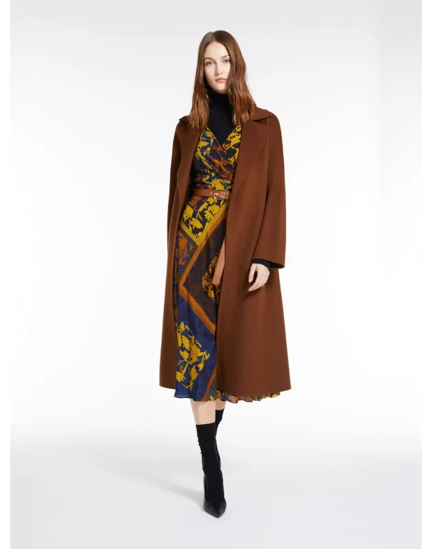 MAX MARA - Cappotto a vestaglia in lana e cachemire