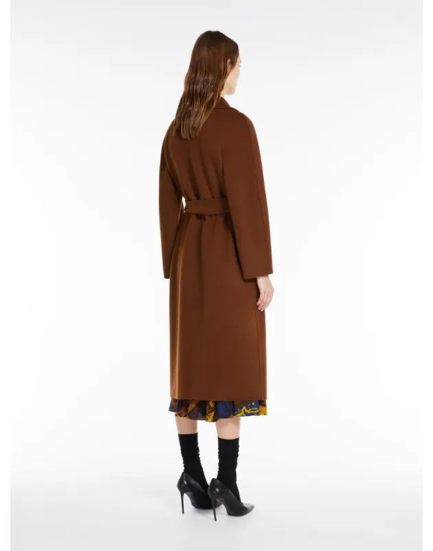 MAX MARA - Cappotto a vestaglia in lana e cachemire