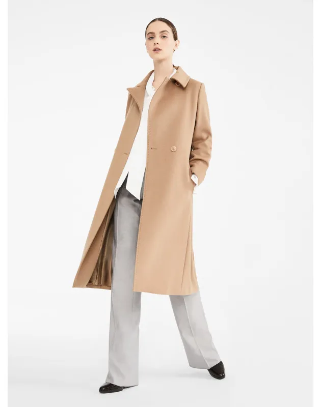 MAX MARA - Cappotto a vestaglia in lana