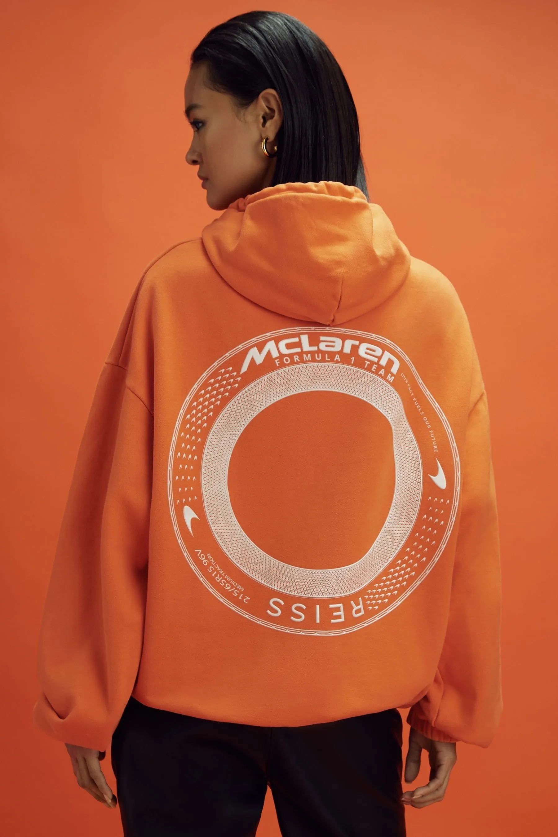 McLaren F1 Felpa con cappuccio in cotone elasticizzato    