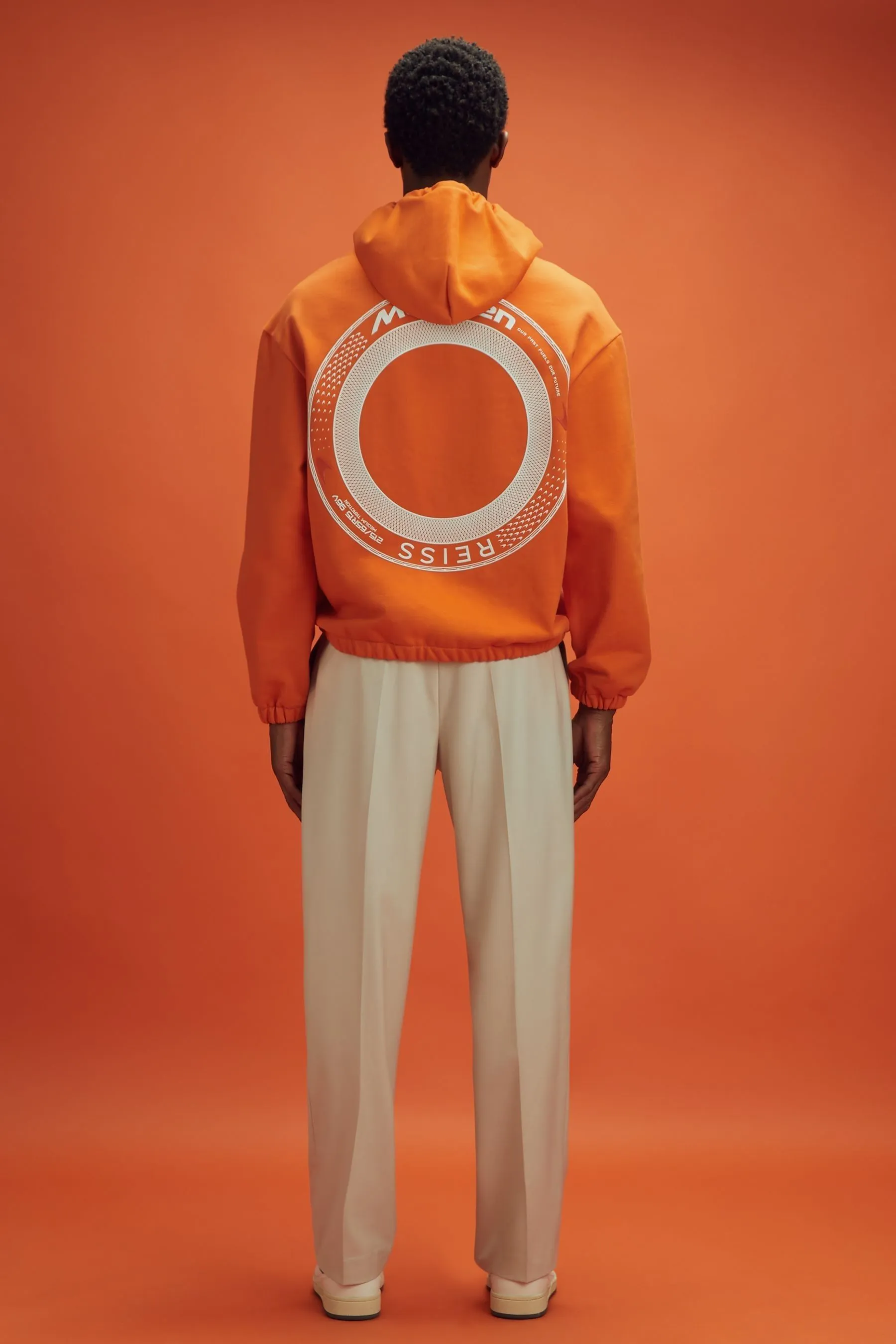 McLaren F1 Felpa con cappuccio in cotone elasticizzato    
