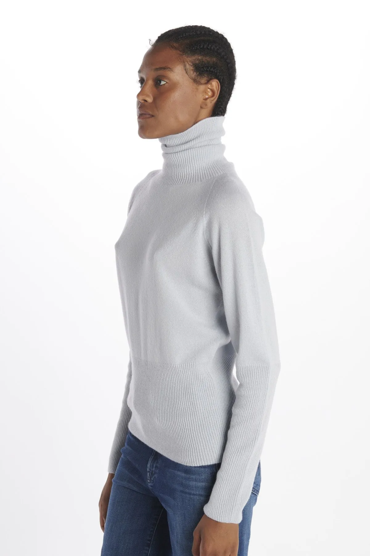milaura knit Dolcevita coste    