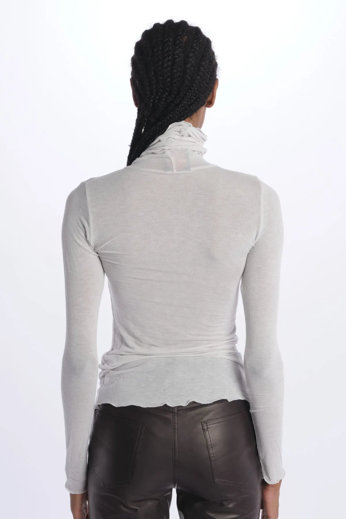 milaura knit Dolcevita jersey unita    
