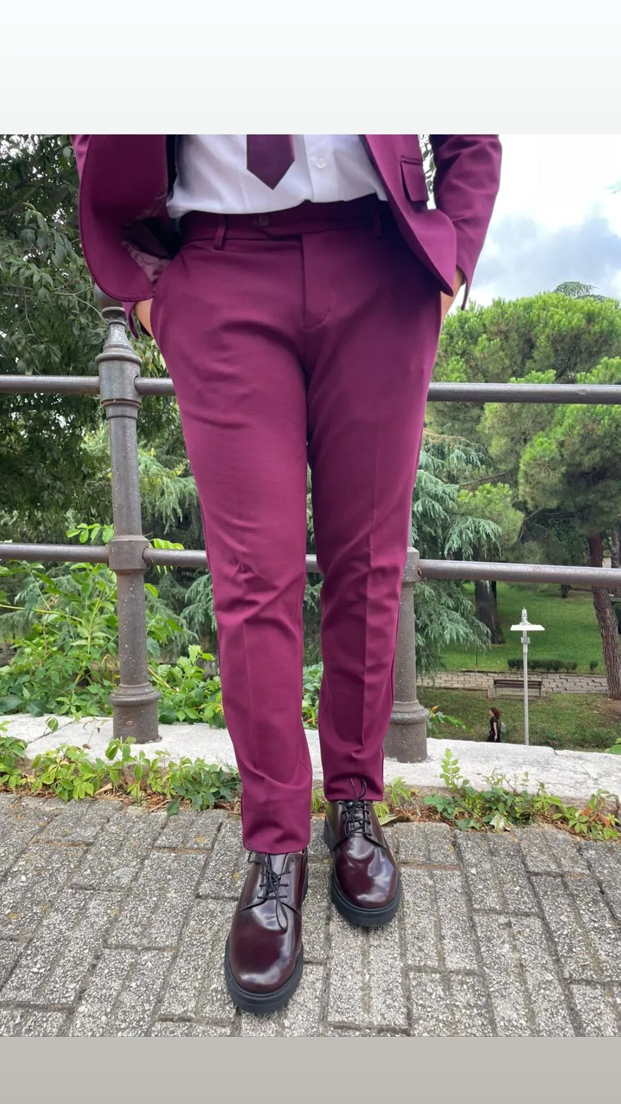 Pantalone infinity tessuto elasticizzato S 17 Milano
