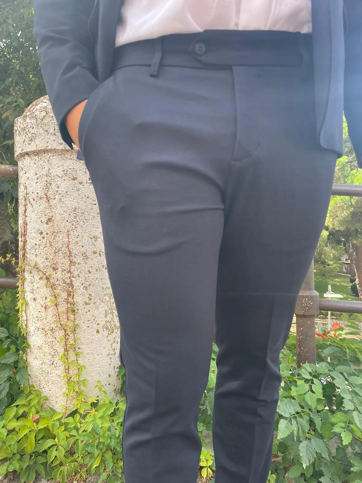 Pantalone infinity tessuto elasticizzato S 17 Milano