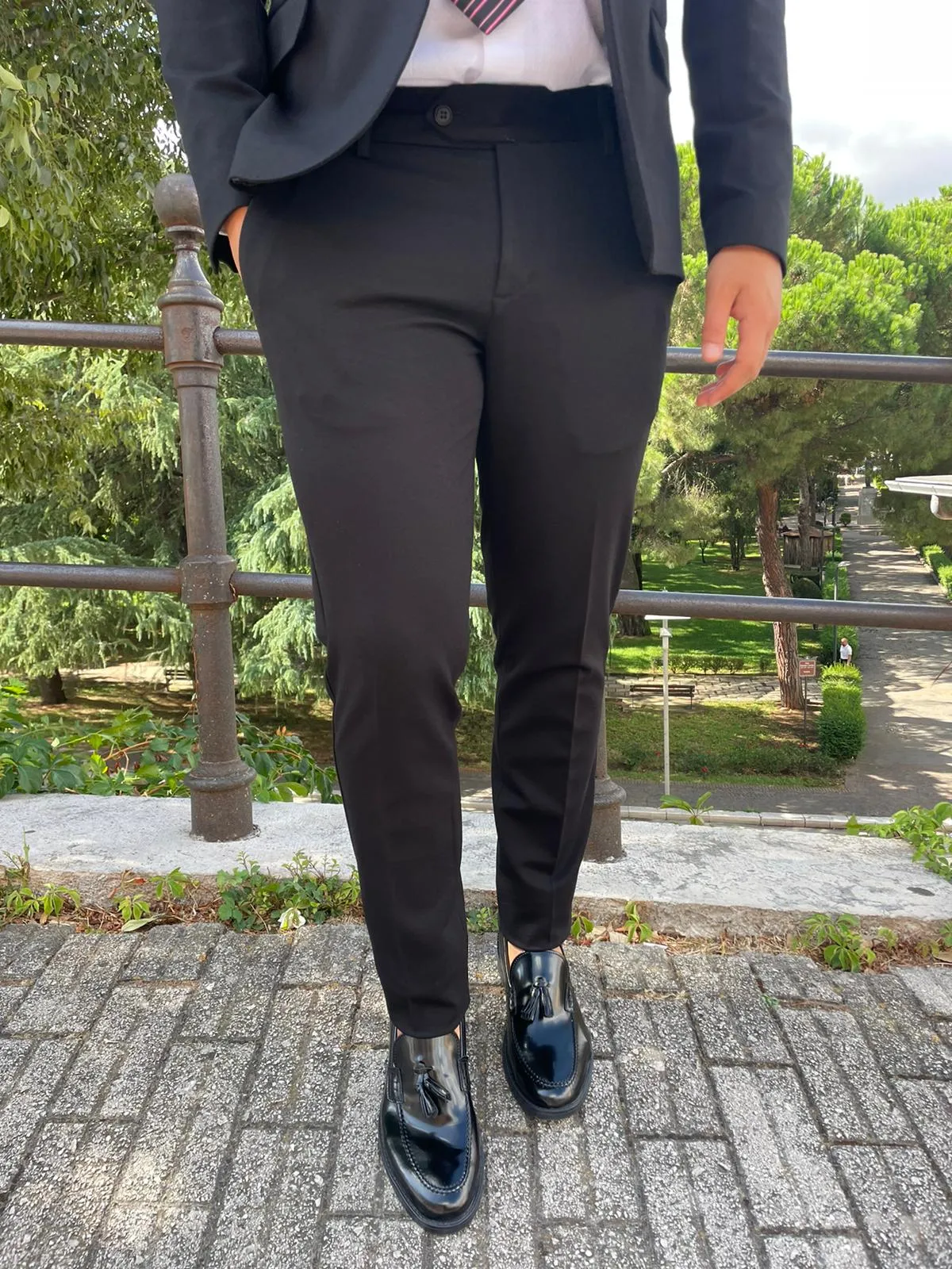 Pantalone infinity tessuto elasticizzato S 17 Milano