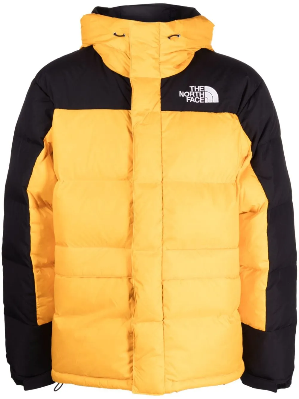 parka giallo con dettagli neri