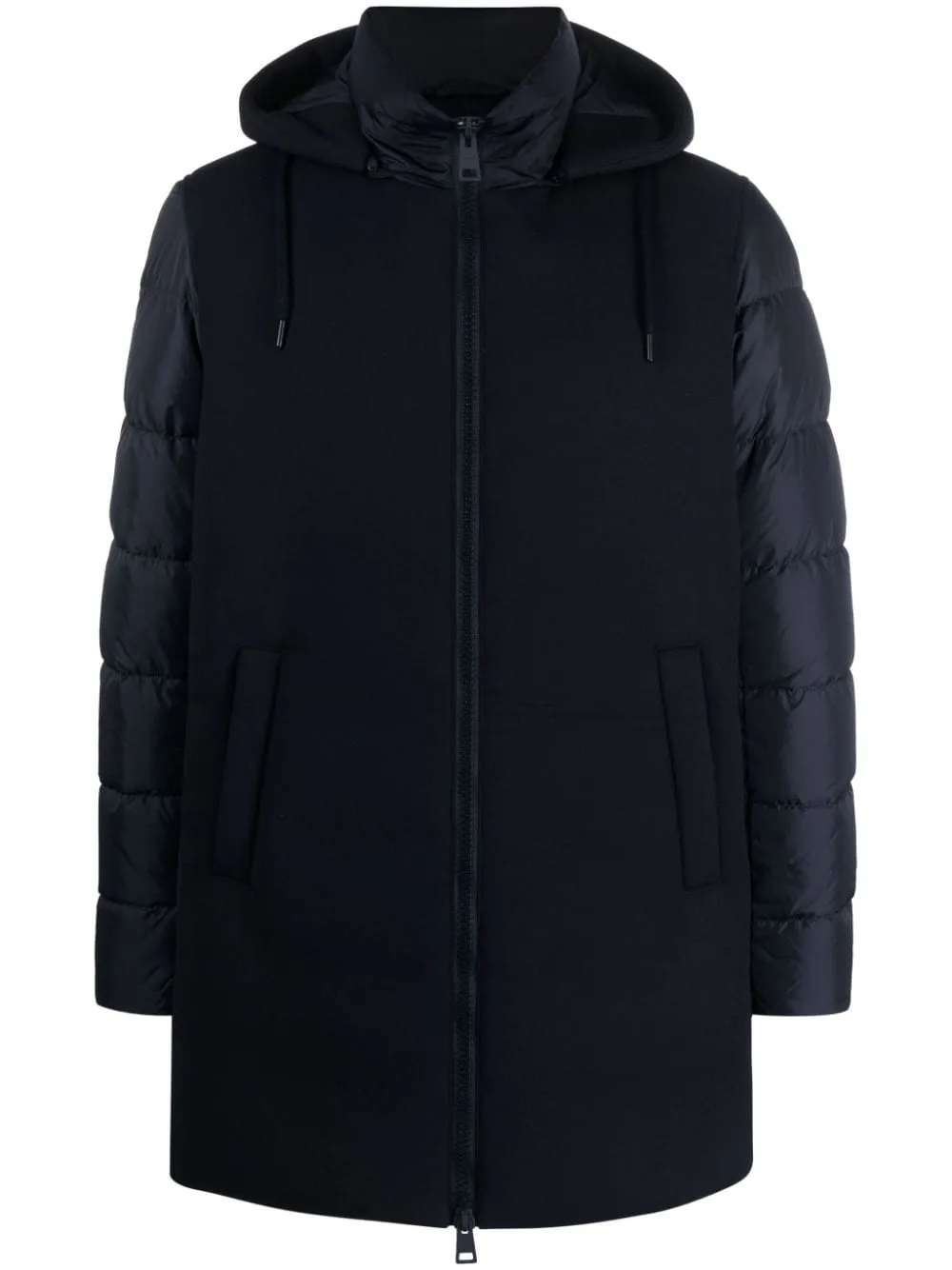 parka imbottito blu